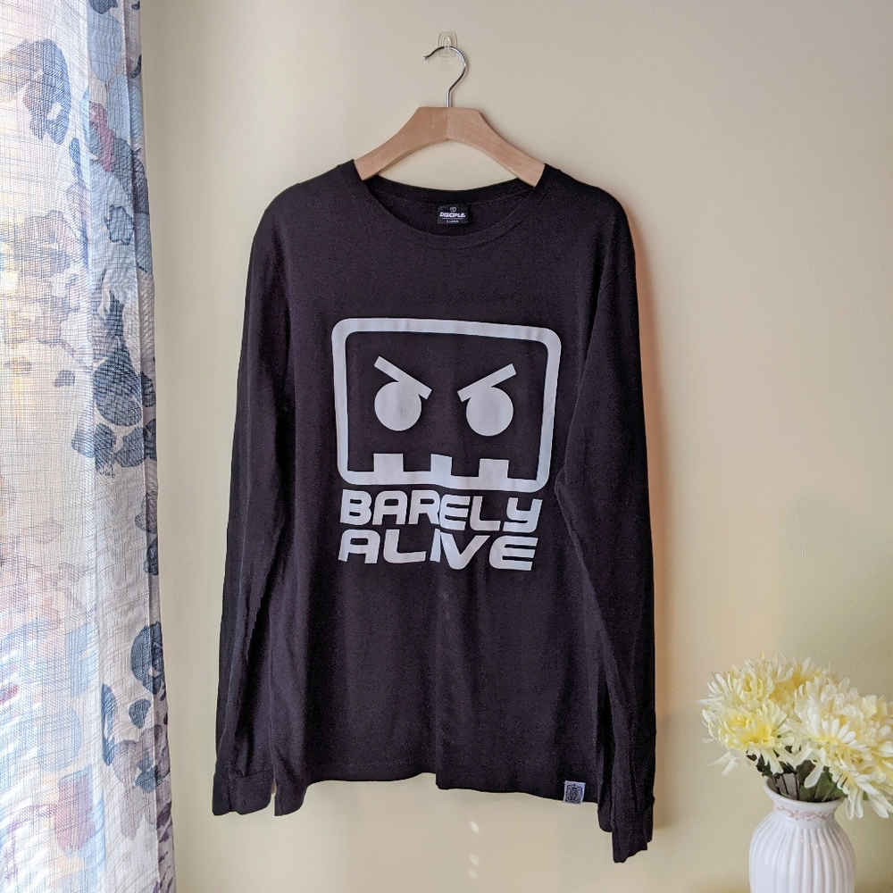 Barely Alive Band Black Graphic Tee